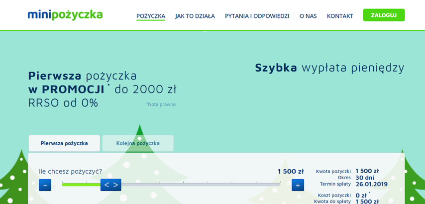 Minipożyczka – jakie warunki?