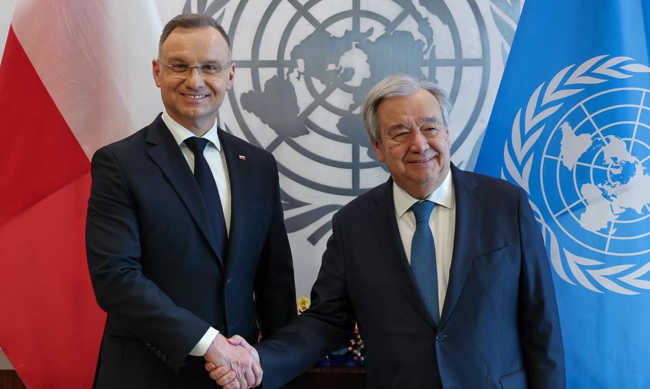 Andrzej Duda w ONZ: Trzeba uczynić wszystko, aby Rosja nie wygrała wojny w Ukrainie