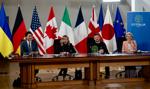 Przywódcy państw G7 zapewnili o niewzruszonym poparciu dla Ukrainy