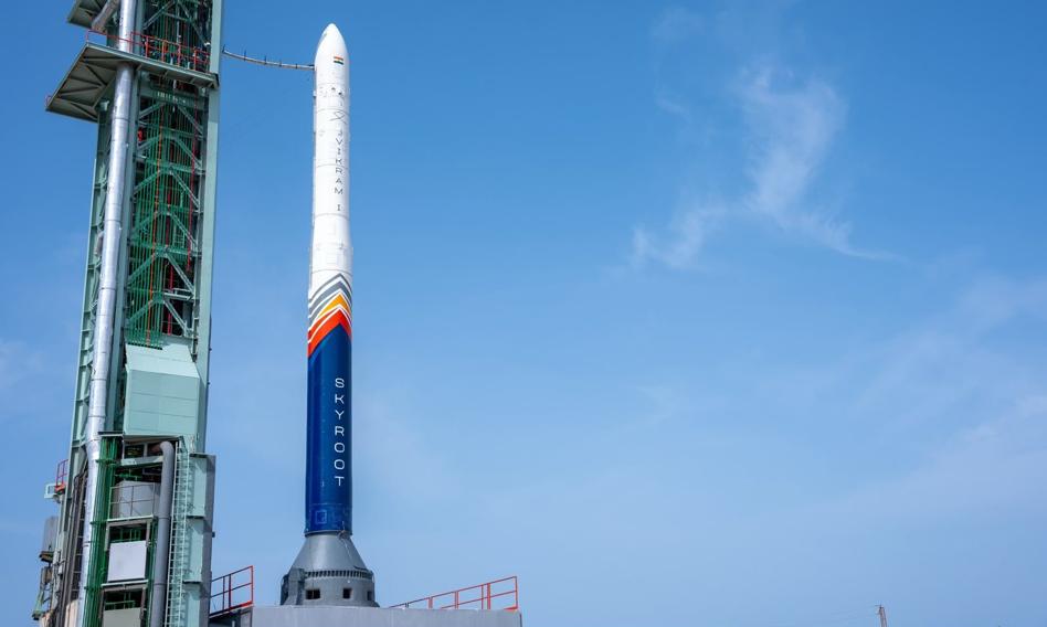 India's Skyroot Aerospace launches country's first private orbital rocket