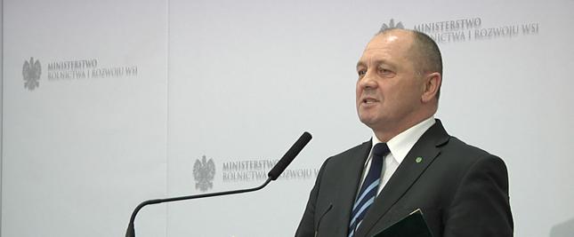 Minister rolnictwa Marek Sawicki