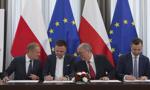 Liderzy PO, PSL, Lewicy i Polski 2050 podpisali deklarację samorządowców z Ruchu "TAK! Dla Polski"