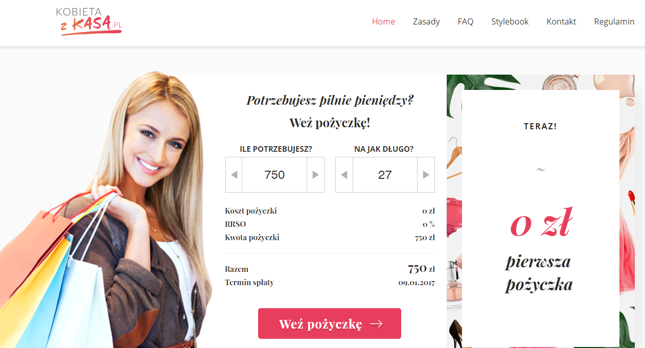 Kobieta z kasą – jakie warunki pożyczki?