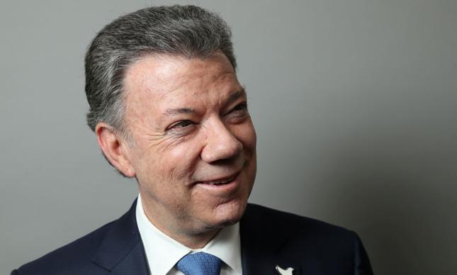 Prezydent Kolumbii Juan Manuel Santos