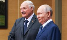 „Pokonamy wszystkie trudności wspólnie”. Putin i Łukaszenka prężą muskuły