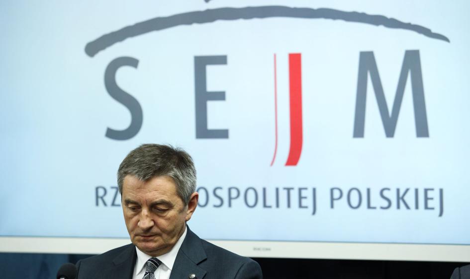 Były agent CBA, który oskarżał marszałka Kuchcińskiego, usłyszał zarzuty