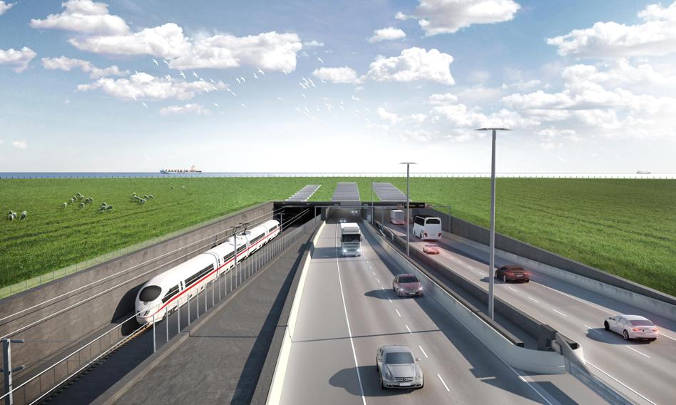Budowa tunelu łączącego Niemcy z Danią opóźniona. Ma to być najdłuższy na świecie tunel kolejowo-drogowy