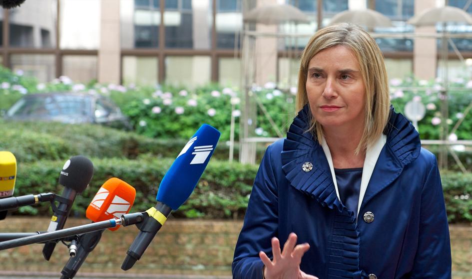 Eksperci krytykują Mogherini za bierność wobec rosyjskiej propagandy
