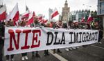 Ulicami Warszawy przeszed艂 marsz przeciw imigracji