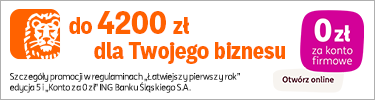Nawet 4200 zł premii dla JDG. Sprawdź promocję w ING