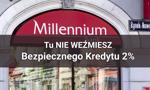 To już pewne! Bank Millennium nie udzieli Ci Bezpiecznego Kredytu 2%
