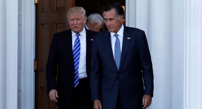 Donald Trump i Mitt Romney