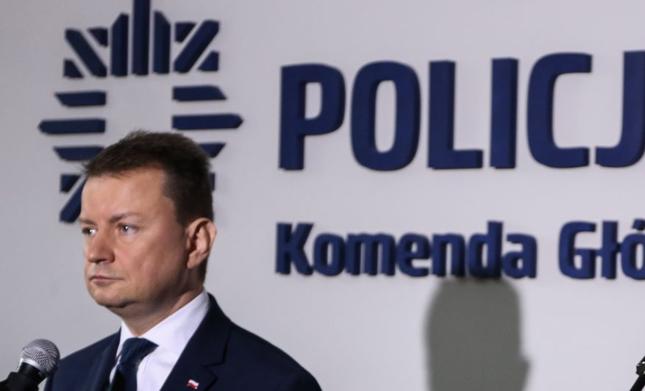 Minister Spraw Wewnętrznych i Administracji Mariusz Błaszczak