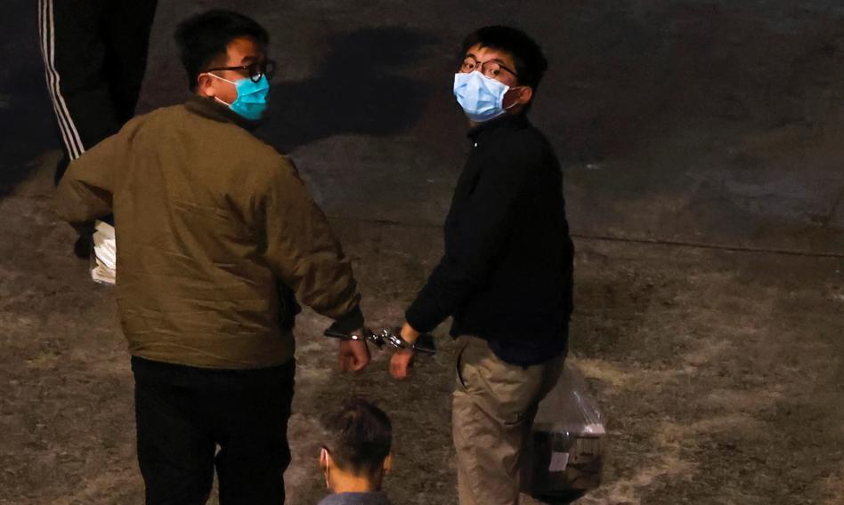 Hongkong: Joshua Wong i dwoje innych działaczy skazanych na więzienie za protest
