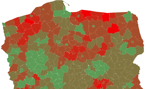 Oto mapa polskiego bezrobocia