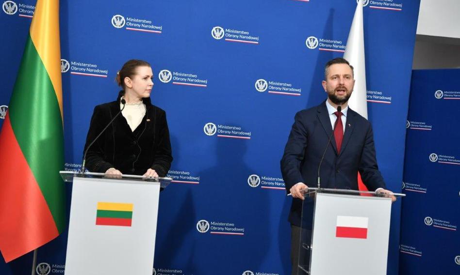 Szef MON: Z Litwą łączy nas współpraca na Bałtyku i przy budowie fortyfikacji