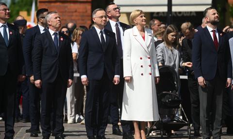 Prezydent o polskiej fladze: To na nią patrzymy ze wzruszeniem