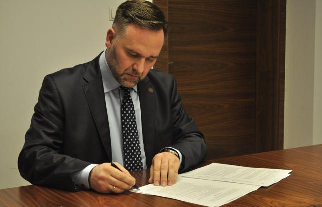 Minister skarbu Dawid Jackiewicz