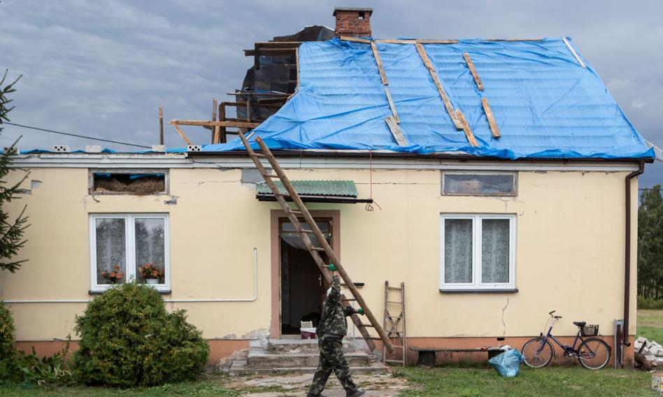 Poles are increasingly afraid of violent weather phenomena and insure their property