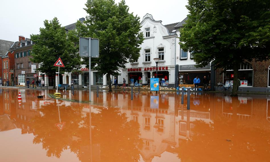 Roszczenia ubezpieczeniowe po powodzi w Niemczech idą w miliardy euro