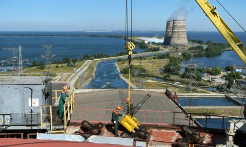 Szefowie MSZ państw G7: wzywamy Rosję do przekazania Ukrainie kontroli nad Zaporoską Elektrownią Atomową
