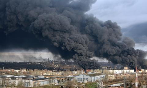 Zmasowany atak Rosji na Ukrainę. Wśród zniszczeń polski konsulat w Odessie