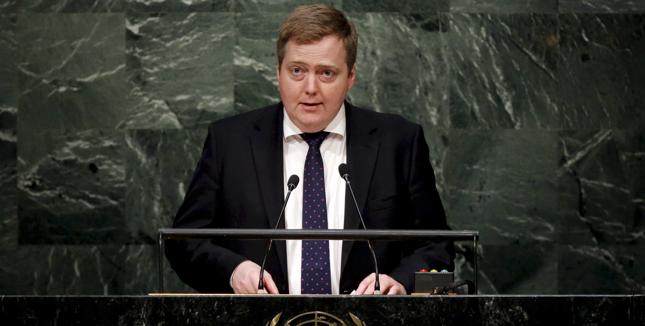Premier Islandii Sigmundur David Gunnlaugsson podał się do dymisji