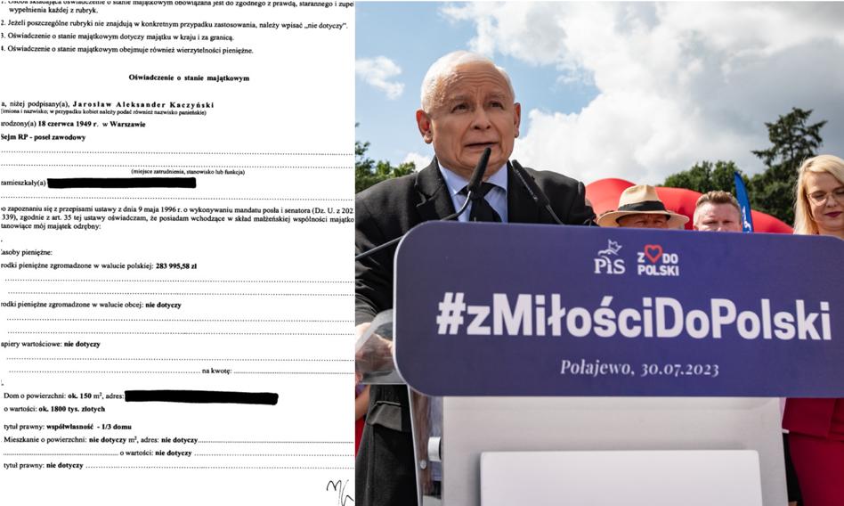 Ile Zarabia Jarosław Kaczyński Prześwietlamy Oświadczenie Majątkowe Z Końca Kadencji Sejmu 7092