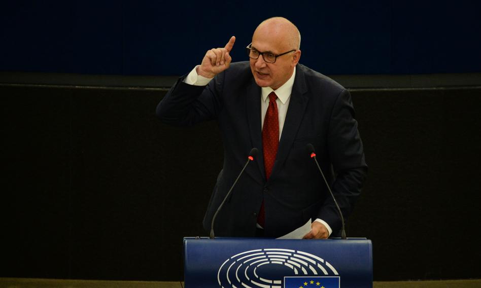 Joachim Brudziński najczęściej zabierającym głos europosłem w debatach plenarnych PE