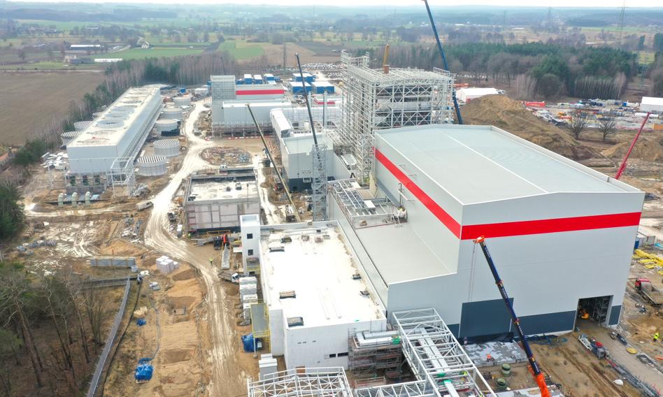 Budowa bloku CCGT w Grudziądzu na finiszu, w tym roku planowany rozruch