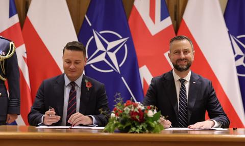 "Musimy być przygotowani na wojnę z Rosją". Polska i Wielka Brytania podpisały 3-letni Plan Współpracy Obronnej