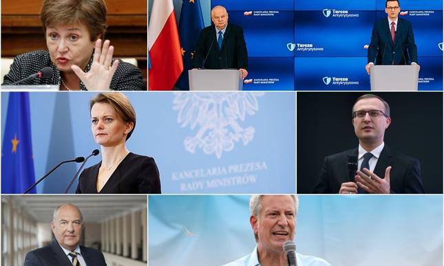 Wszystkie cytaty pochodzą z publicznych wypowiedzi w trakcie pandemii koronawirusa