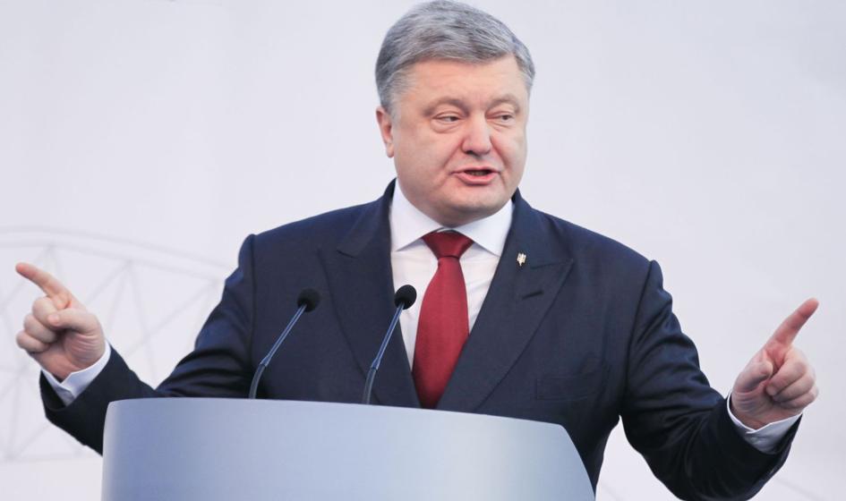 Poroszenko chce wpisania do konstytucji dążenia do NATO i UE