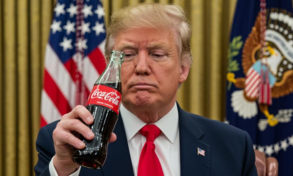 Trump zatwierdził nową recepturę Coca-Coli. Napój trafi na półki