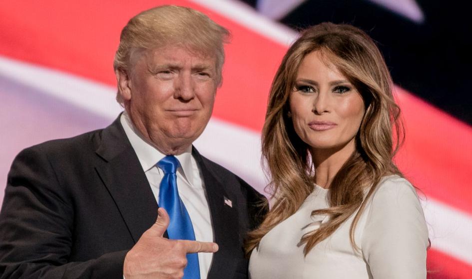 Melania Trump wspiera męża w walce o Biały Dom