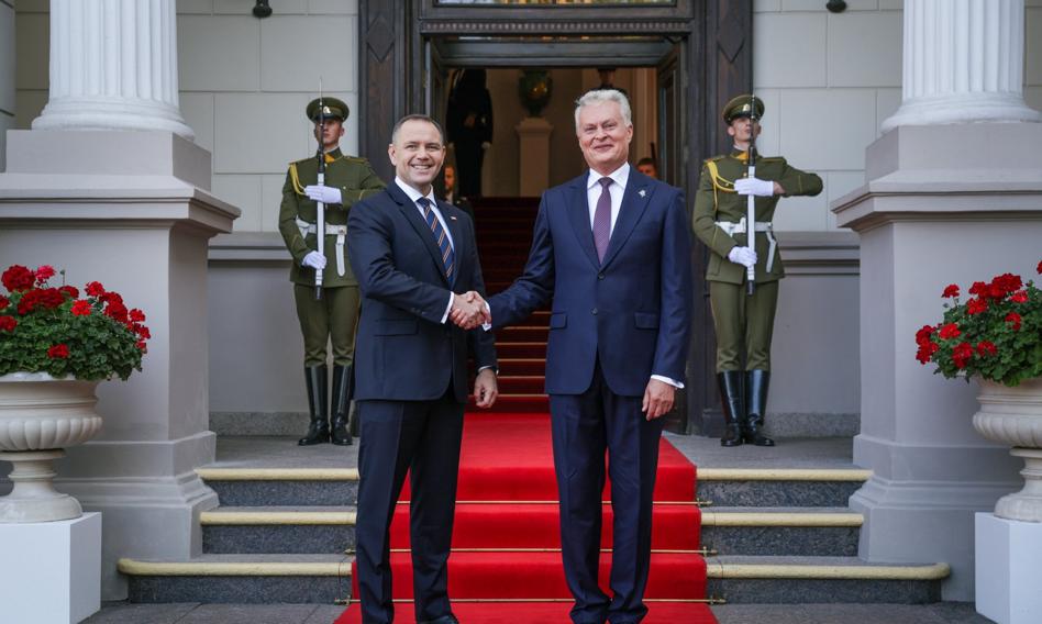 Nauseda do Nawrockiego: Inwestycje Orlenu mile widziane na Litwie. Polska to nasz największy partner handlowy