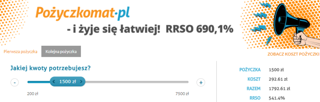 Pożyczkomat – jakie warunki?