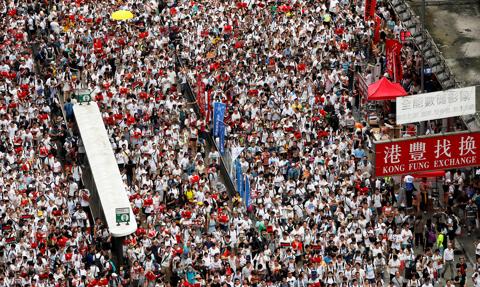 Sąd apelacyjny w Hongkongu zakazał nieformalnego hymnu prodemokratycznych protestów