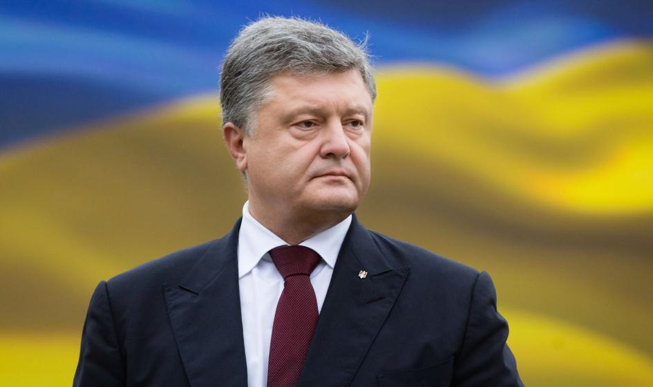 Były prezydent Ukrainy Poroszenko zaatakowany. Oblano go środkiem odkażającym