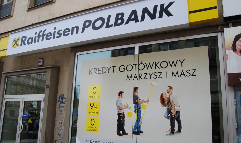 Polski oddział Raiffeisena na sprzedaż?