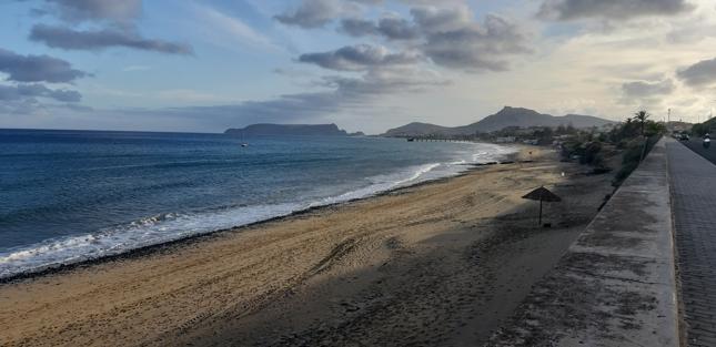 Pozbawiona szpitala wyspa Porto Santo należąca do archipelagu Madery