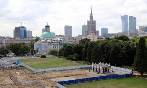 Sienkiewicz: Chcę przyspieszyć odbudowę Pałacu Saskiego