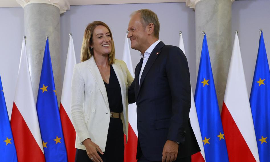 Przewodnicząca PE odwiedziła Campus Polska Przyszłości. Spotkała się z premierem