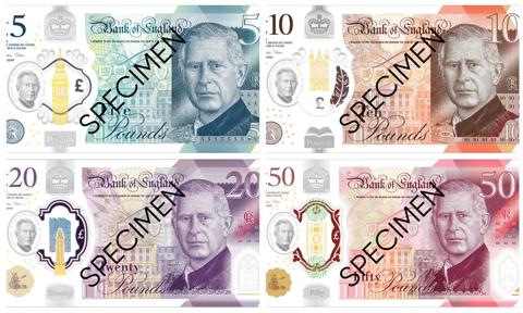 Nowe funty weszły do obiegu. Banknoty mają portret króla Karola III