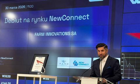 Debiut Farm Innovations na NewConnect. Kurs w górę na otwarciu