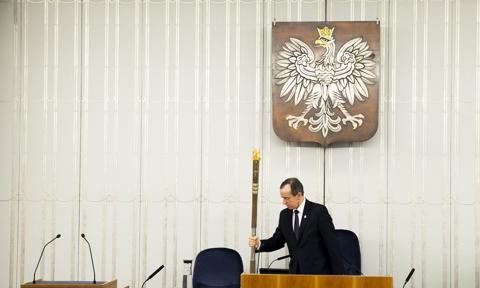 Senat nie uchylił immunitetu marszałkowi Izby Tomaszowi Grodzkiemu