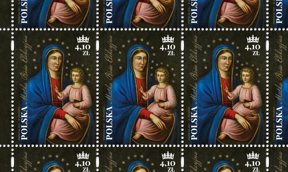 Poczta Polska wyemitowała znaczek z wizerunkiem Matki Bożej Elekcyjnej
