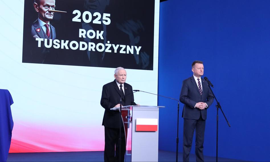 Kaczyński: Rok 2025 będzie rokiem tuskodrożyzny