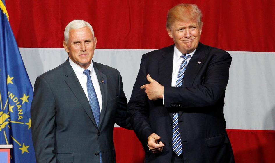 Amerykańskie media: Mike Pence będzie kandydatem Trumpa na wiceprezydenta