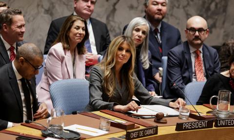 Melania Trump w Radzie Bezpieczeństwa ONZ: „Solidaryzujemy się z dziećmi na całym świecie”